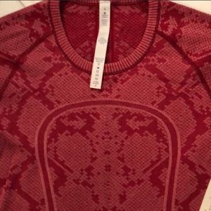 NWOT Lululemon Swiftly Tech LS Crew Snake  6
